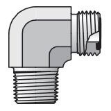 Seal-Lok O-Ring Face Seal - Tube to NPT - 90 Elbow